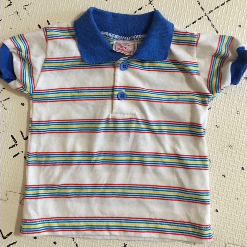 Vintage collar t shirt